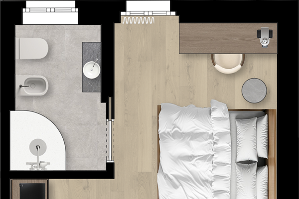 hotel-nordik-piantina-camera-standard 9